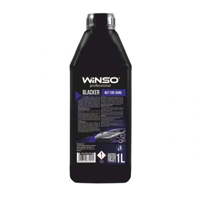Полiроль для шин WINSO BLACKER WET TIRE SHINE 1л 880840