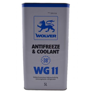 Антифриз WOLVER Universal Antifreeze Ready for use G11 -40°C синий 5л
