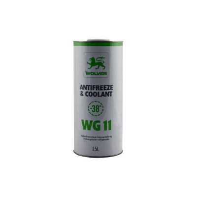 Антифриз WOLVER Antifreeze & Coolant Ready for use G11 -40 ° C зелений 1,5л