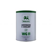 Антифриз WOLVER Antifreeze &amp; Coolant Ready for use G11 -40°C зелёный 10л