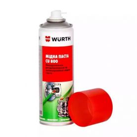 Смазка проникающая WÜRTH медная 300мл CU 800 0893800 Смазка проникающая WÜRTH медная 300мл CU 800 0893800