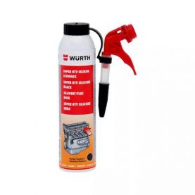 Герметик WÜRTH SUPER RTV чёрный +260°С 200мл 08933311