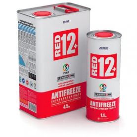 Антифриз XADO Red 12 ++ G12 + концентрат -80 ° червоний 1л