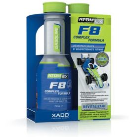 Присадка Xado F8 Complex Formula (Gasoline) для захисту паливної системи бензинова XA 40313 250мл