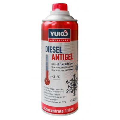 АНТИГЕЛЬ YUKO Diesel Antigel дизельний (1: 1000) 400мл