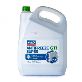 Антифриз YUKO Super G11 -42°C зелёный 10л