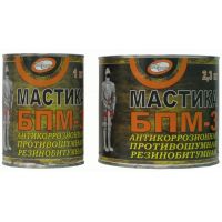 Мастика Автомастер противошумная битумная 1,8кг