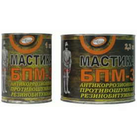 Мастика Автомастер противошумная битумная 1,8кг