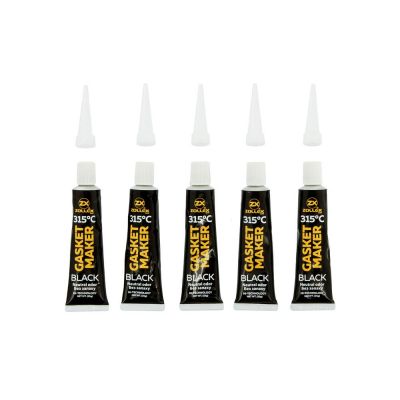 Герметик прокладка Zollex Black Gasket Maker Premium +260 ° C чорний 25г