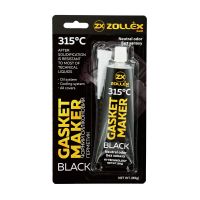 Герметик прокладка Zollex Black Gasket Maker Premium +260 ° C чорний 85г