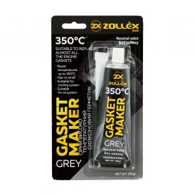 Герметик прокладка Zollex Grey Gasket Maker +350 ° C сірий 85г