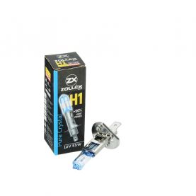 Автолампа Zollex Pure Crystal +50% Light Power 60624 (P14.5s, H1, 4000K, 12V, 55W)