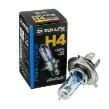 Автолампа Zollex Pure Crystal +50% Light Power 60724 (P43t, H4, 4000K, 12V, 60/55W)