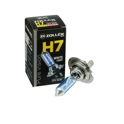 Автолампа Zollex Pure Vision White Light 60124 (PX26d, H7, 5000K, 12V, 55W)