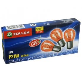 Автолампа Zollex 9124 (BA15s, PY21W, 12V, 25W)
