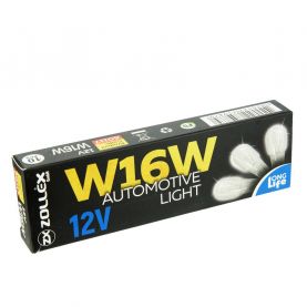 Автолампа Zollex 60117 (W2.1x9.5d, W16W, 12V, 16W)