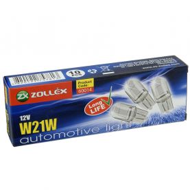 Автолампа Zollex 60014 (W3x16d, W21W, 12V, 21W)