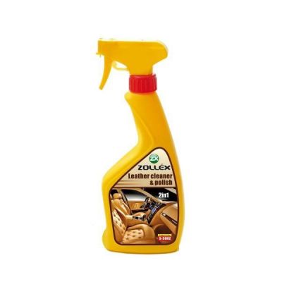 Поліроль Zollex Leather clean & polish для шкіри S-500Z 475мл