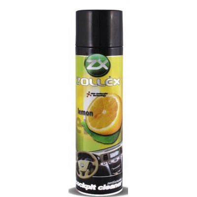 Полироль Zollex Cockpit Cleaner для торпеды лимон LE450 450мл