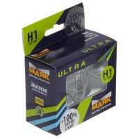 Автолампа МАЯК Ultra Super Light +100% комплект (P14.5s, H1, 12V, 55W) MK 82120SL+100