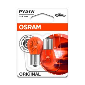 Автолампи Osram 7507-02B (BA15s, PY21W, 12V, 25W) Автолампи Osram 7507-02B (BA15s, PY21W, 12V, 25W)