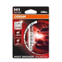 Автолампа Osram 64150NBU-01B Nigth Breaker Unlimited +110% (P14.5s, H1, 3400K, 12V, 55W)