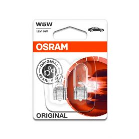Комплект ламп Osram 2825-02B  W5W 12В, 5Вт, W2,1X9,5D