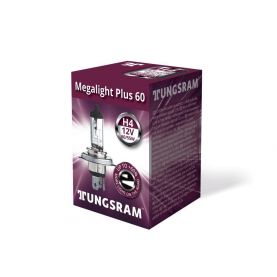 Автолампа TUNGSRAM Megalight Plus +50 (P43t, H4, 12V, 60/55W) TU 50440MPU.1D