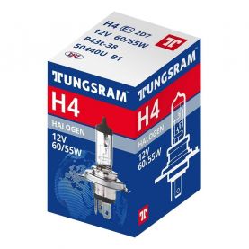Автолампа TUNGSRAM Standart (P43t, H4, 12V, 60/55W) TU 50440UH.1K