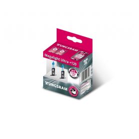 Автолампа TUNGSRAM Megalight Ultra +120 комплект (P14.5s, H1, 12V, 55W) TU 50310NU.2D