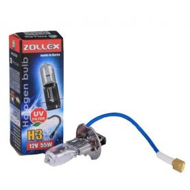Автолампа Zollex Halogen UV Filter 9224 (PK22s, H3, 2800K, 12V, 55W)