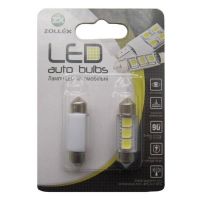 Автолампа Zollex LED V2219 1шт. (Фестони / 36мм, білий, 12V, SMD 5050x3)