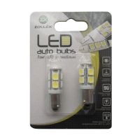 Автолампа Zollex LED S1115 1шт. (BA9S, white, 12V, SMD 5050x9)