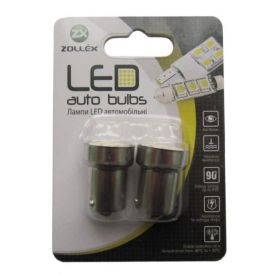 Автолампа Zollex LED S0815 1шт. (G18.5/BA15S, white, 12V, SMD 5050x4)