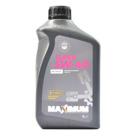 Автомобільна моторна олива Maximum SUPER 5W-40 1л