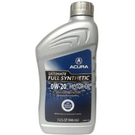 Автомобильное моторное масло ACURA Ultimate Full Synthetic 0W-20 1л 087989141