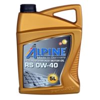 Автомобільна моторна олива Alpine RS 0W-40 5л