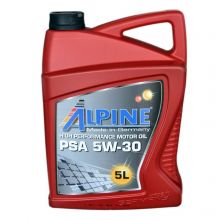 Автомобільна моторна олива Alpine PSA C2 5W-30 5л