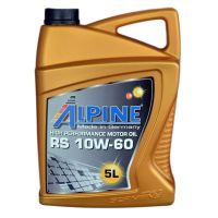 Автомобільна моторна олива Alpine RS 10W-60 5л