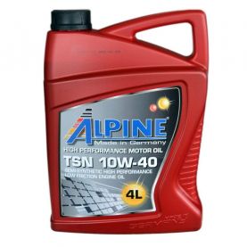 Автомобільна моторна олива Alpine TSN 10W-40 4л