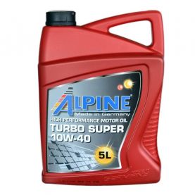 Автомобільна моторна олива Alpine Turbo Super 10W-40 5л