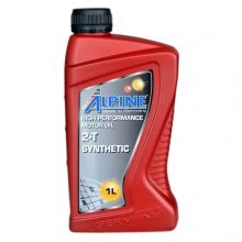Олива моторна Alpine 2T Synthetic API TC (JASO FC) 1л
