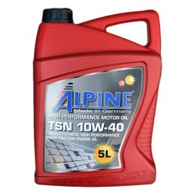 Автомобільна моторна олива Alpine TSN 10W-40 5л
