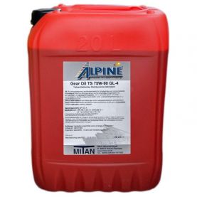 Масло трансмиссионное Alpine Gear Oil 75W-90 TS GL-4 20л