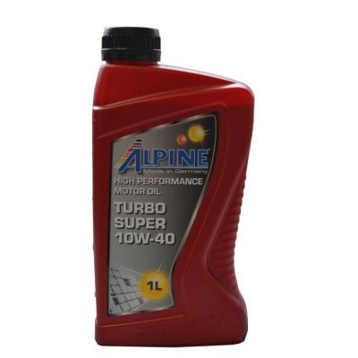 Автомобильное моторное масло Alpine Turbo Super 10W-40 1л