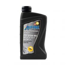 Олива трансмісійнa Alpine Gear Oil 80W-90 TDL GL-4 / GL-5 1л