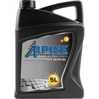 Олива трансмісійнa Alpine Syngear 75W-90 API GL-4 / GL-5 5л