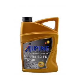 Автомобільна моторна олива Alpine Longlife 12 FE 0W-30 5л