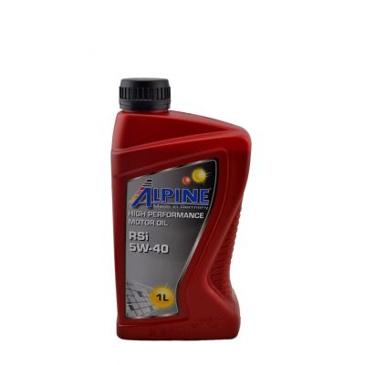 Автомобільна моторна олива Alpine RSi 5W-40 1л