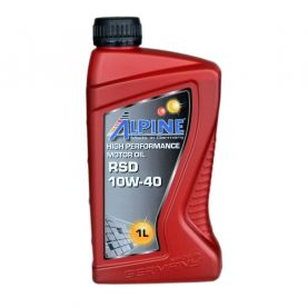 Автомобильное моторное масло Alpine 10W-40 RSD 1л
